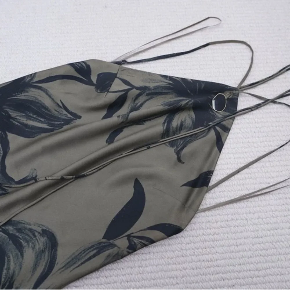 NWOT REFORMATION Zinna Satin Dress in isadora Evening Gown, size US2 & 4 - Picture 11 of 15